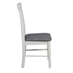 Dining Chairs Altona Grey/Charcoal 2pcs - thumbnail 4