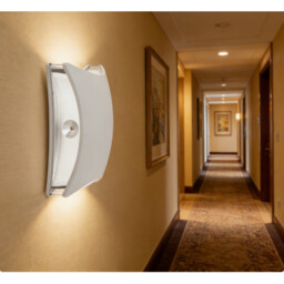 LED Wall Light Brushed Aluminium - thumbnail 5