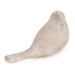 Candlelight Ornament Bird Right Washed Grey - thumbnail 3