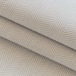 Ochama Chenille Sofa Cushion Cover, Herringbone Throw Pillow Protector, Sofa Cushion Protector, 45×45 cm - Beige - thumbnail 5