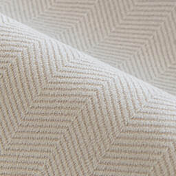 Ochama Chenille Sofa Cushion Cover, Herringbone Throw Pillow Protector, Sofa Cushion Protector, 45×45 cm - Beige - thumbnail 4