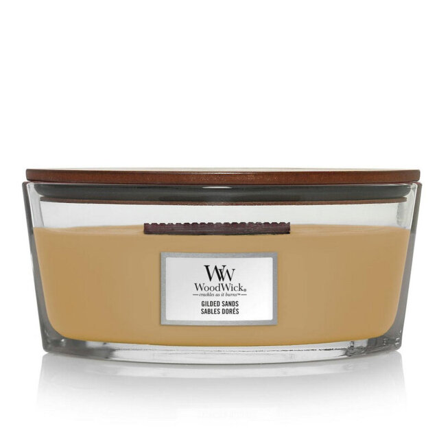 Wood Wick Candle Ellipse Gilded Sands 453 g - image 1