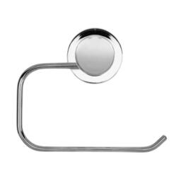 Croydex Stick 'n' Lock Toilet Roll Holder - Chrome - thumbnail 3