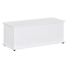 HOMCOM Storage Chest Box White - thumbnail 1