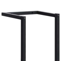 MINGHOU Black Wall-Mounted Towel Rack Easy Installation Bathroom Towel Holder Space-Saving Wall Towel Organizer for Bath Towels Hand Towels - thumbnail 6