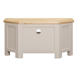 TV Unit Windermere Corner Oak Top Grey/Natural L:100cm - thumbnail 2