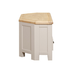 TV Unit Windermere Corner Oak Top Grey/Natural L:100cm - thumbnail 4