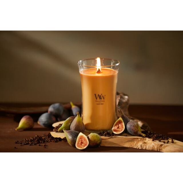 Wood Wick Candle Hourglass Gilded Sands 609g - image 1