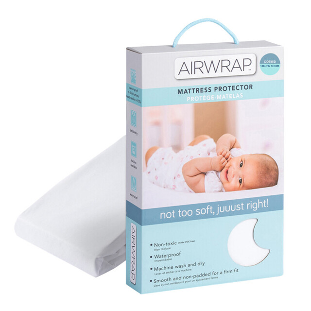 Airwrap™ Cotbed Mattress Protector - image 1