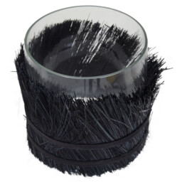 Interiors by Premier Candle Holder Kuta Black Small - thumbnail 5