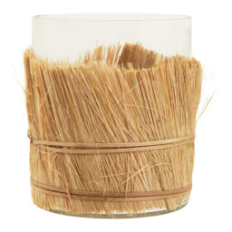 Interiors by Premier Candle Holder Kuta Natural Medium - thumbnail 1