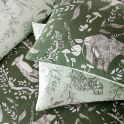 Furn Duvet Cover Set Buckthorn Green Single - thumbnail 4