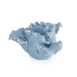 Candlelight Candle Holder Tealight Iris Ceramic Blue - thumbnail 2