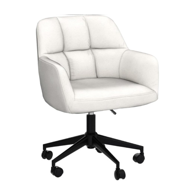 chairus Desk Chair Velvet Home Office Chair 360° Swivel Task Chair with Adjustable Height - image 1
