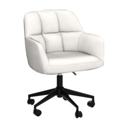 chairus Desk Chair Velvet Home Office Chair 360° Swivel Task Chair with Adjustable Height - thumbnail 1