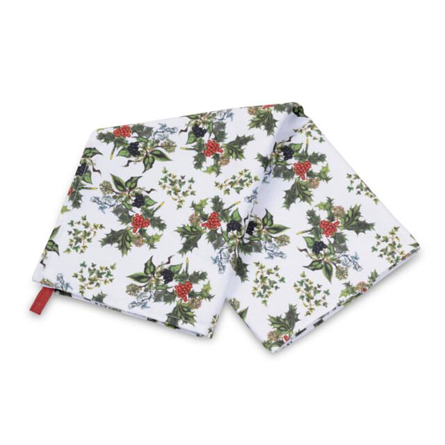 Portmeirion The Holly & The Ivy Tea Towel – Single