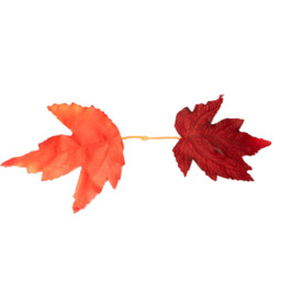 Marrybox Fall Garland Maple Leaf Orange 1.8m - thumbnail 7
