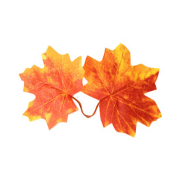 Marrybox Fall Garland Maple Leaf Orange 1.8m - thumbnail 2