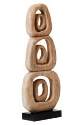 Fifty Five South Sculpture Fidel Stacked Rings Natural - thumbnail 2