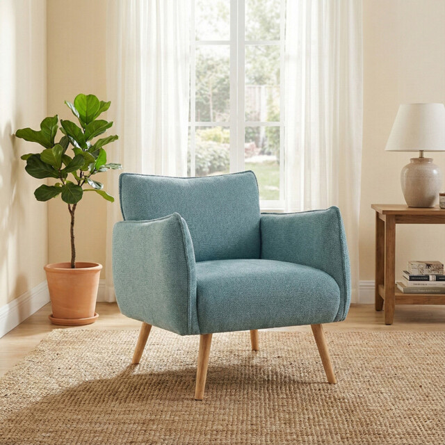 Armchair Piper Teal - image 1