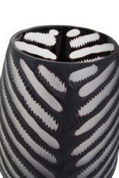 Fifty Five South Vase Hessa Chevron Grey Large - thumbnail 4
