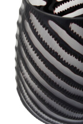 Fifty Five South Vase Hessa Chevron Grey Large - thumbnail 5