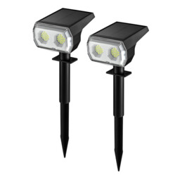 VIVREAL  48LED solar spotlight warm white type 2-pack CPD-09, New Year Sale , Top gift picks - thumbnail 1