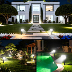 VIVREAL  48LED solar spotlight warm white type 2-pack CPD-09, New Year Sale , Top gift picks - thumbnail 5