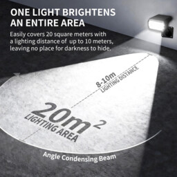 VIVREAL  48LED solar spotlight warm white type 2-pack CPD-09, New Year Sale , Top gift picks - thumbnail 6
