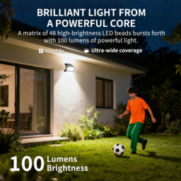 VIVREAL  48LED solar spotlight warm white type 2-pack CPD-09, New Year Sale , Top gift picks - thumbnail 3