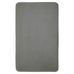 Maison by Premier Bath Mat & Pedestal Set Soak Microfibre Plush Grey 50x80cm - thumbnail 3