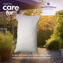 Slumberdown Pillow 100% British Wool - thumbnail 3