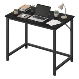 Ochama Computer Desk, for Home Study, Bedroom, 80 x 50 x 76 cm, Black - thumbnail 1