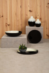 Fifty Five South Decorative Trays Rasmus Ombre Black/White 2pcs - thumbnail 2