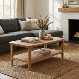 Coffee Table Cotswold Rectangle Oak - thumbnail 2