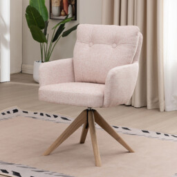 Dining Chair Cotswold Swivel Blush - thumbnail 1