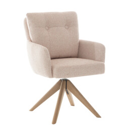 Dining Chair Cotswold Swivel Blush - thumbnail 3