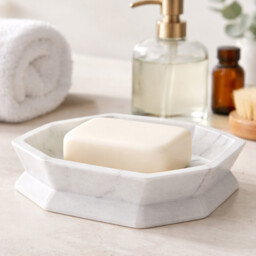 Maison by Premier Riviera Grey Soap Dish - thumbnail 3