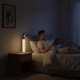 "Yeelight Rechargeable Atmosphere Table Lamp(White) - RGB Desktop ambient light " - thumbnail 1