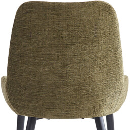Dining Chairs Oscar Olive Green 2pcs - thumbnail 4