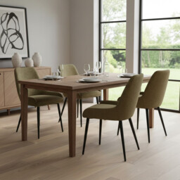 Dining Chairs Oscar Olive Green 2pcs - thumbnail 3