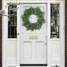 24inch olive wreath-1pcs - thumbnail 5