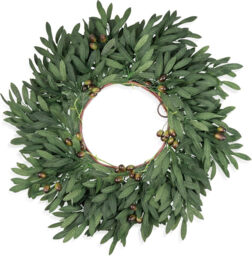 24inch olive wreath-1pcs