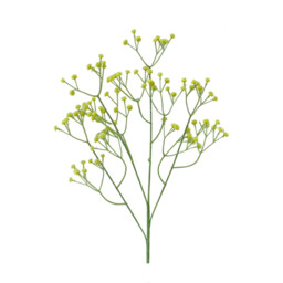 Wei's Moment 5Pcs Artificial  Flowers, Fake Flowers Silk Plastic Artificial Gypsophila Realistic Flower Arrangements Wedding Decoration Table Centerpieces yellow - thumbnail 3