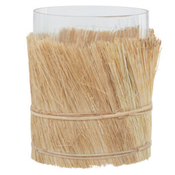Interiors by Premier Candle Holder Kuta Natural Large - thumbnail 1