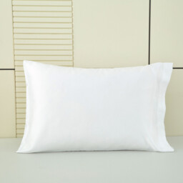 【Summer Cooling Textile】White Bamboo Cooling 2pcs Pillowcases Set, 50*75cm *2 - thumbnail 4