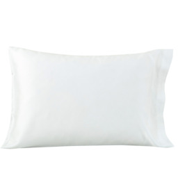 【Summer Cooling Textile】White Bamboo Cooling 2pcs Pillowcases Set, 50*75cm *2 - thumbnail 1