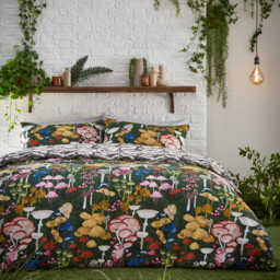 Furn Duvet Cover Set Amanita Forest Green Single - thumbnail 4