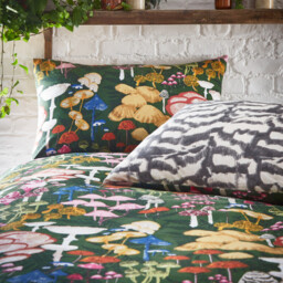 Furn Duvet Cover Set Amanita Forest Green Single - thumbnail 2