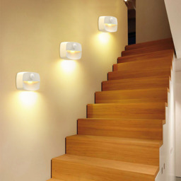 VIVREAL Motion Sensor Night Lights 4-Pack with 3200K–2800K Warm White Glow， 35LM Brightness， Battery Powered， T023, New Year Sale , Top gift picks - thumbnail 5